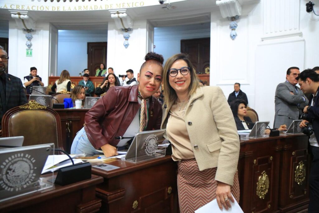 Rebeca Peralta agradeció a la presidenta de la Comisión de Derechos Humanos, diputada Jannete Elizabeth Guerrero Maya.
