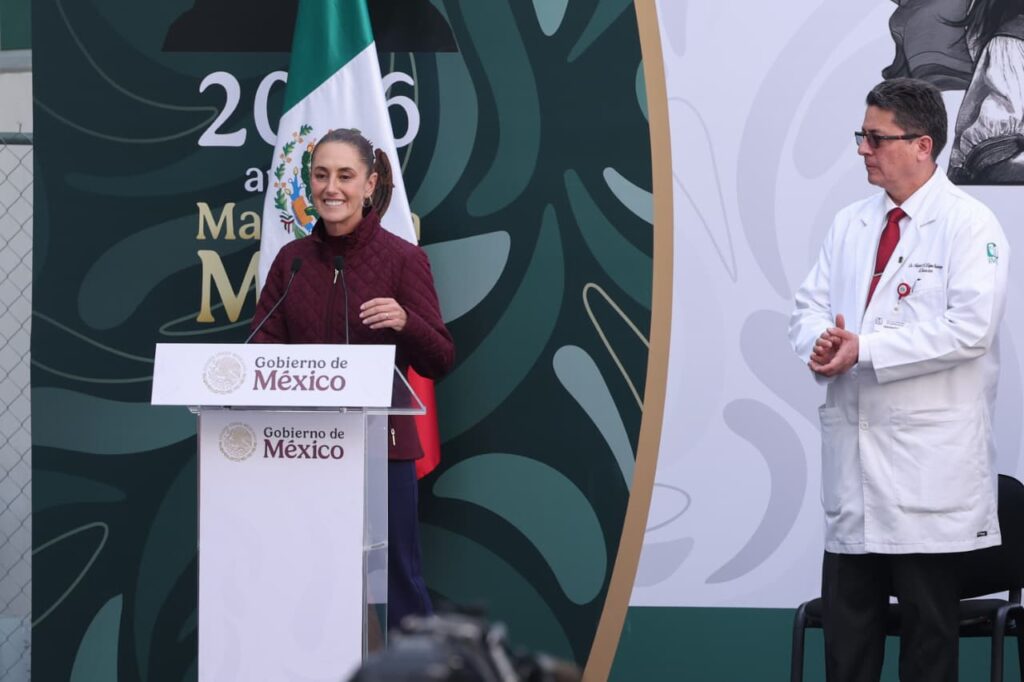 La Presidenta de México, Claudia Sheinbaum Pardo, destacó que a diferencia del gobierno neoliberal, la Cuarta Transformación cree en lo que se llama el Estado de Bienestar.