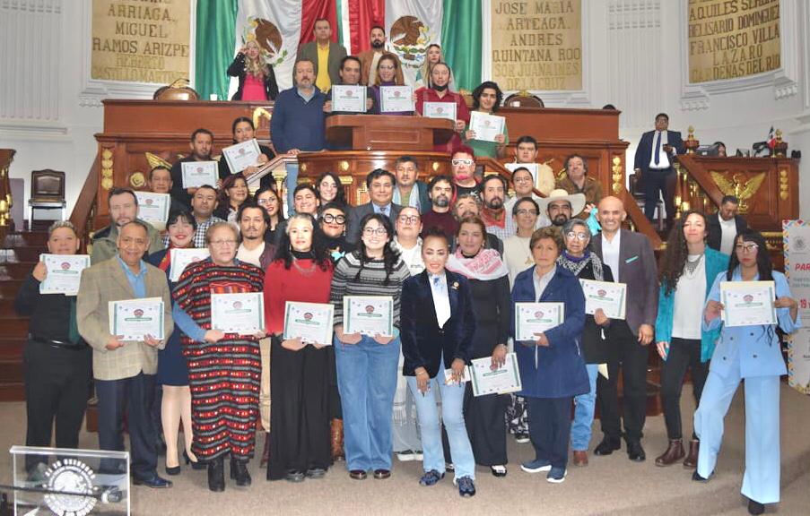Las iniciativas presentadas en el Parlamento de la Vida Cultural de la CDMX serán presentadas en la agenda legislativa: diputada Rebeca Peralta.