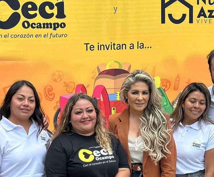 Respalda Nueva Aztlán, con Ceci Ocampo, a diputada Nora Arias en la Presidencia del PRD, Ciudad de México, ante embate del IECM.