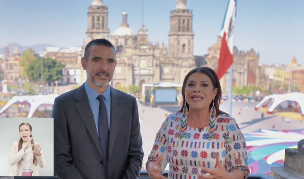 El Gobierno de la Ciudad de México y Grupo Modelo anuncian concierto gratuito de Shakira, en el Zócalo.