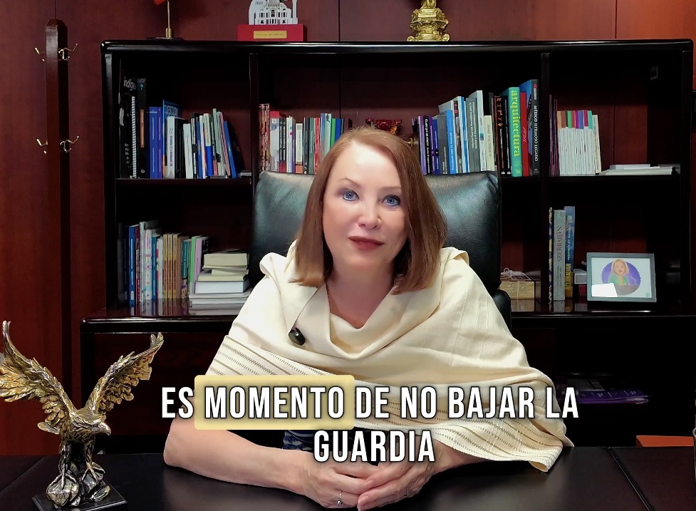 Pide Laura Itzel Castillo Juárez no bajar la guardia contra el sarampión.