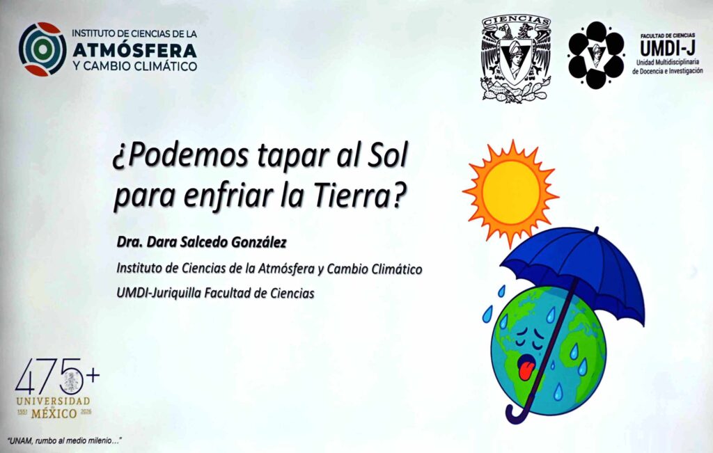 Si la Tierra no tuviera atmósfera, su temperatura sería de -18 grados centígrados, puntualizó Salcedo González.