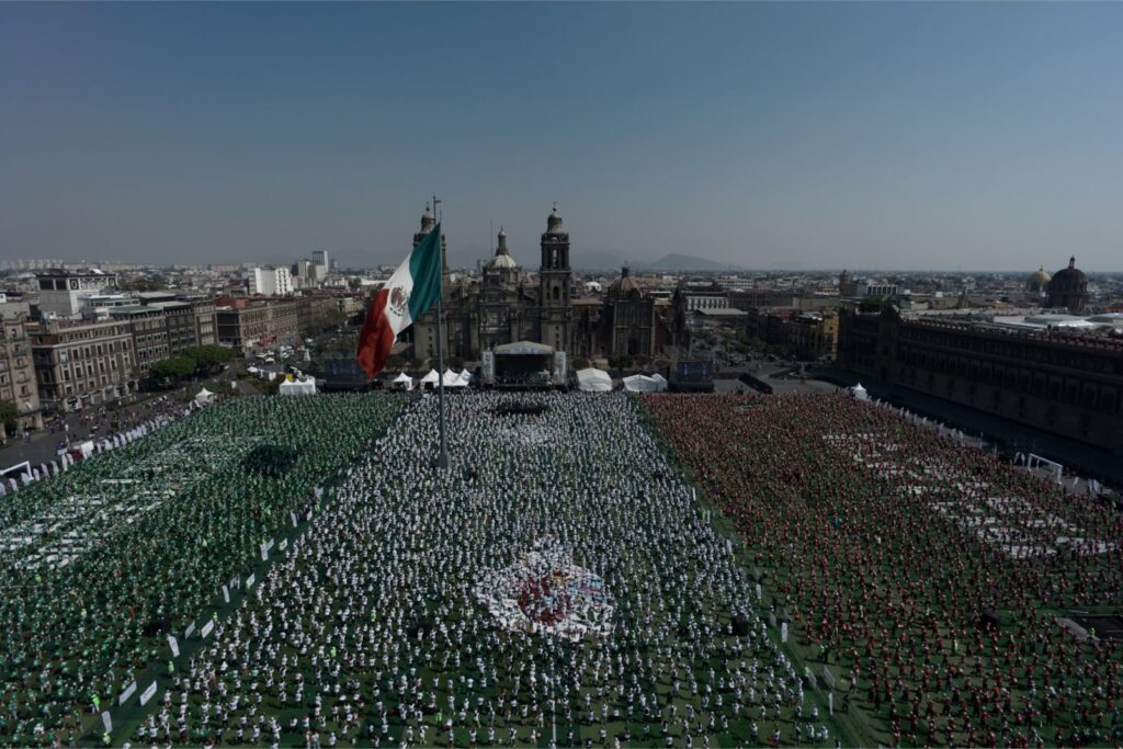 Esta iniciativa estuvo organizada por los Gobiernos de la República, de la Ciudad de México y la Secretaría de Turismo Federal rumbo a la celebración de la Copa Mundial de Futbol 2026.