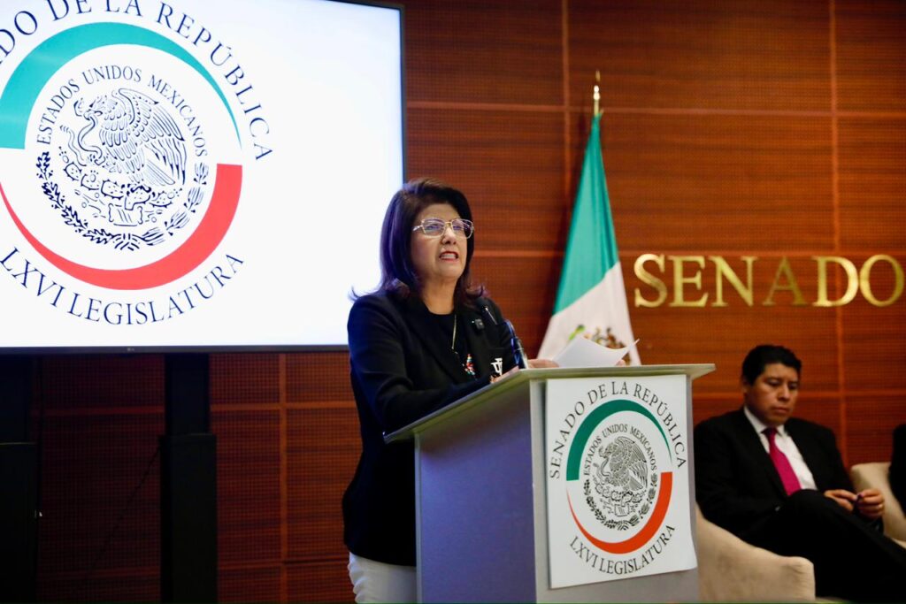 Impulsará senadora Mariela Gutiérrez garantizar el derecho a la movilidad.