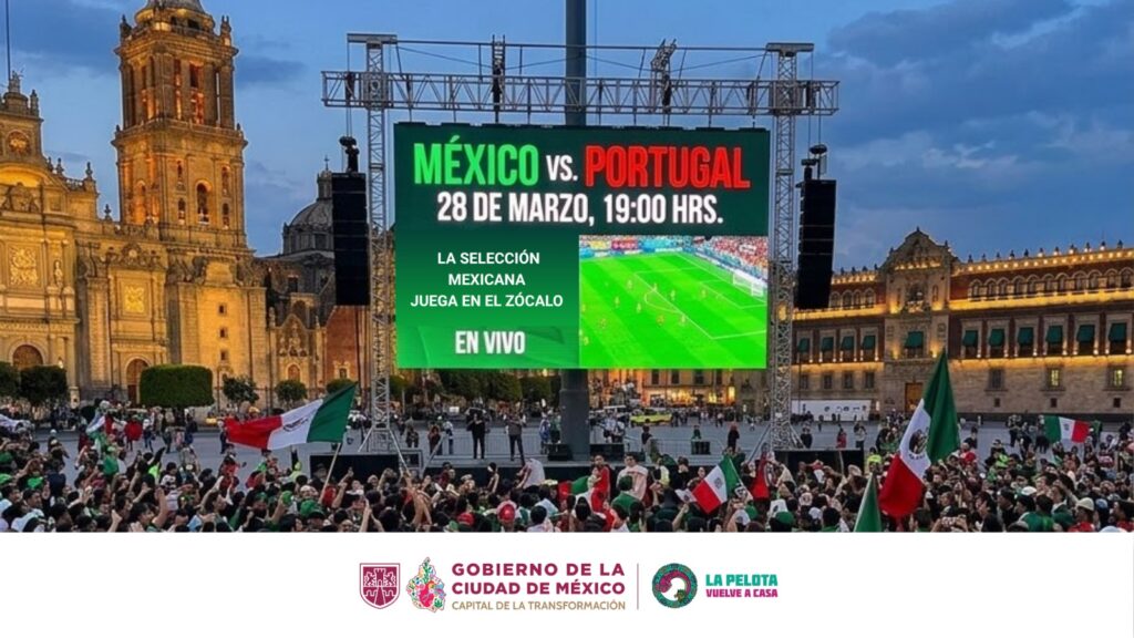 La Ciudad de México está preparada para el Mundial de Fútbol 2026: Clara Brugada, jefa de Gobierno.