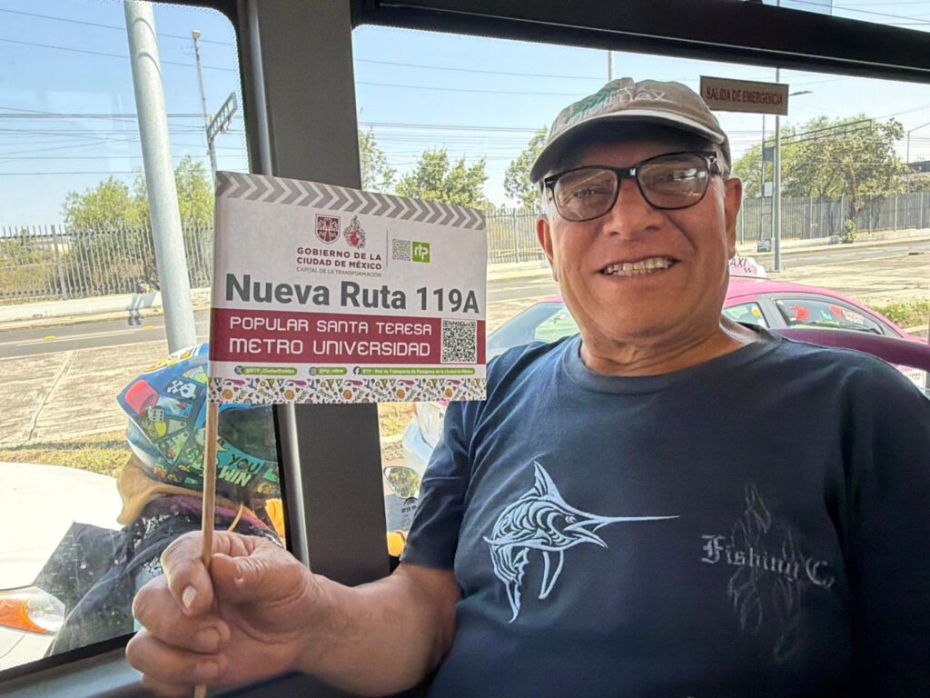 La nueva ruta “119A” de RTP correrá de Popular Santa Teresa a Metro Universidad, con una extensión de 9.97 kilómetros.