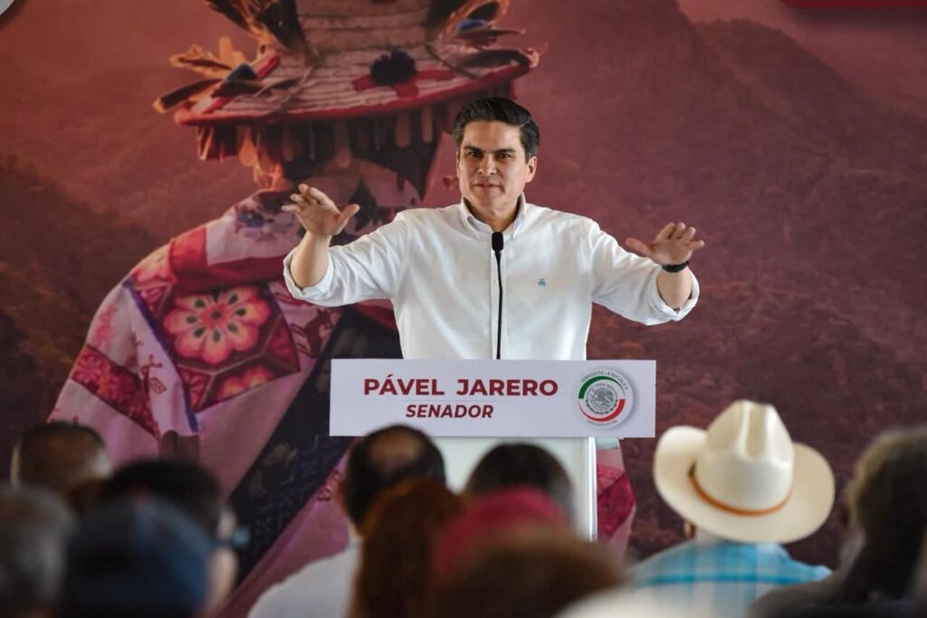 El apoyo de Nayarit a la Presidenta Claudia Sheinbaum, catapulta al senador Pavel Jarero.