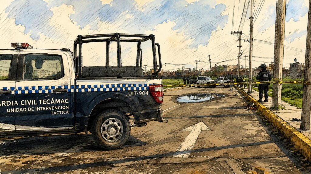 Suma Tecámac dos asesinatos más; preocupa a vecinos la inseguridad en el Municipio.