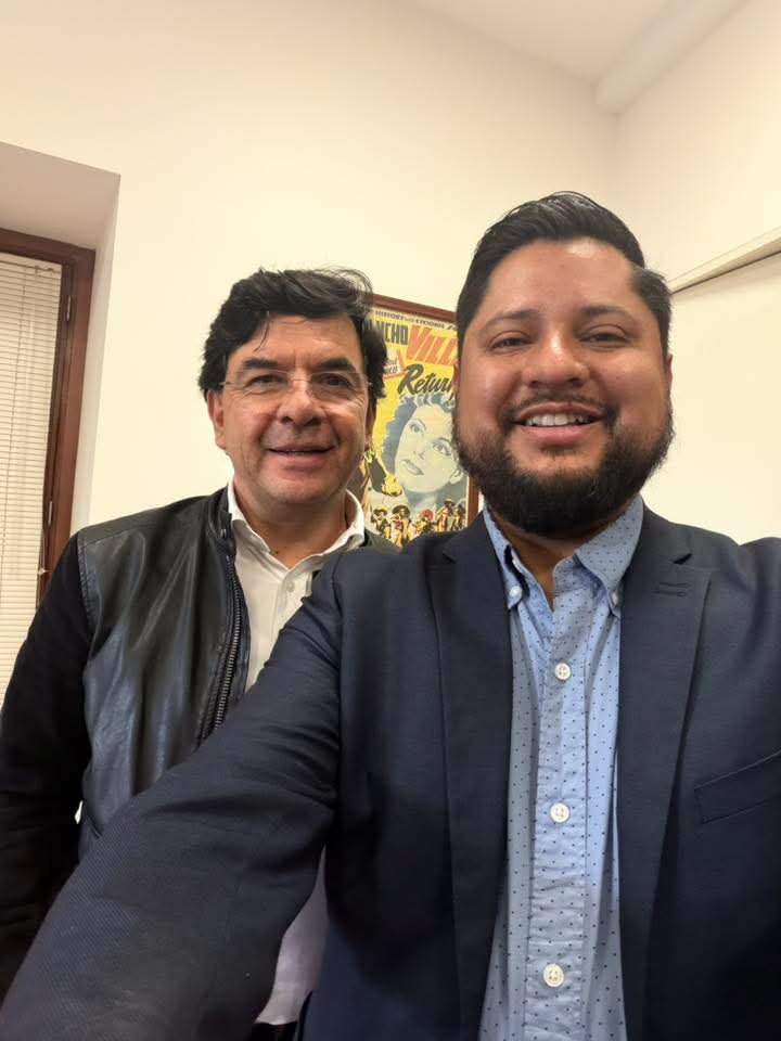 Se reúne síndico de Ecatepec, Rafael García Moreno, con Jesús Ramírez; coinciden en la Fuerza de la 4T.