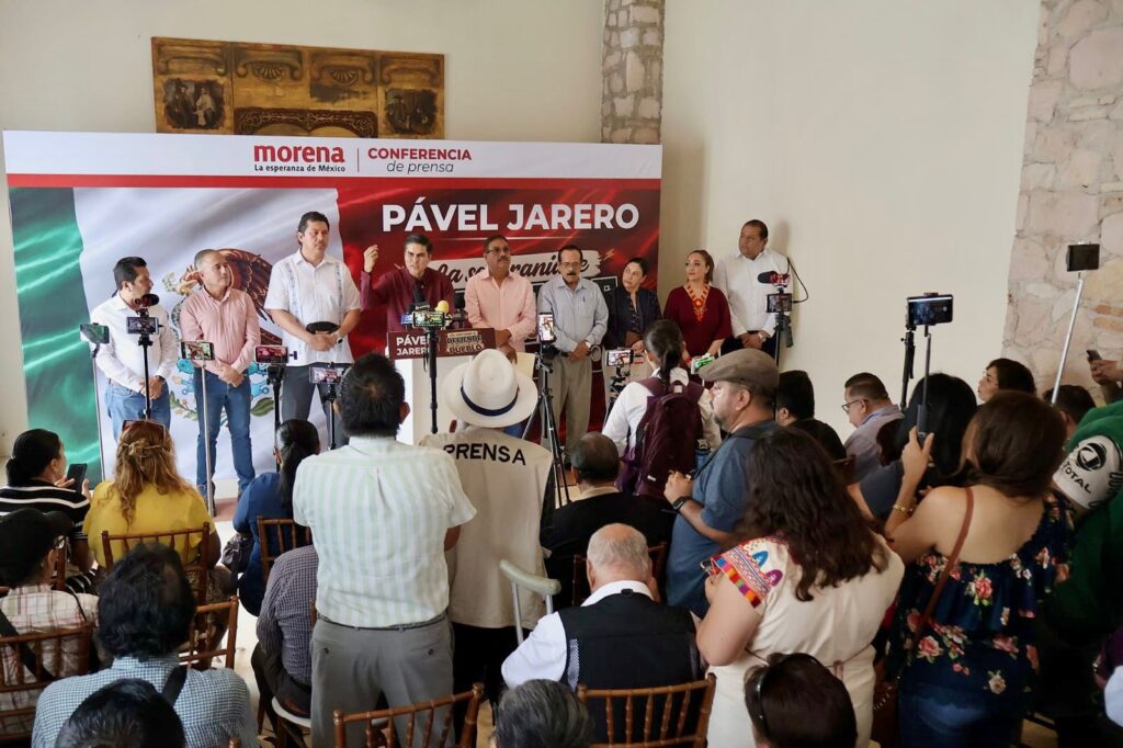 Pável Jarero convoca a fortalecer la Defensa de la Soberanía Nacional y de la 4T.