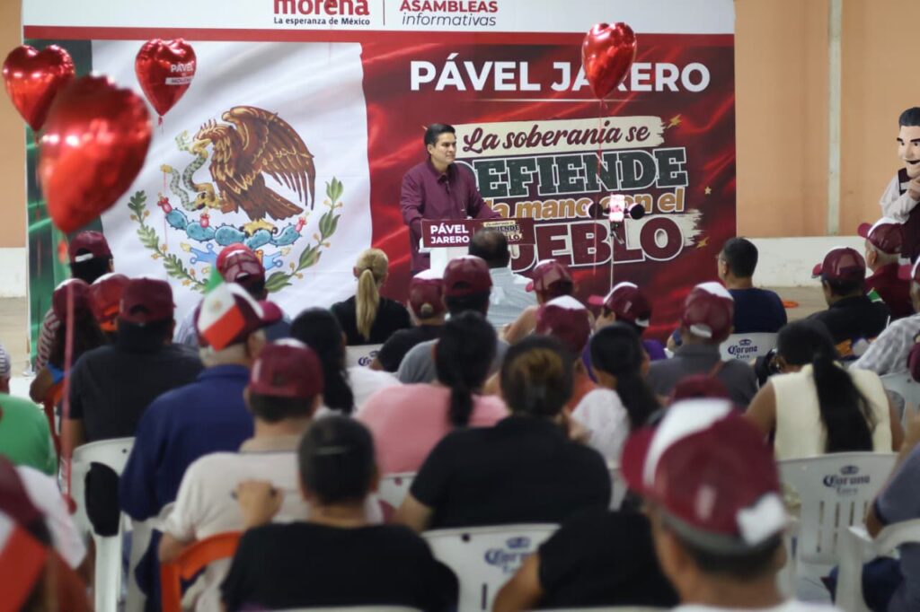 Necesario escuchar al pueblo para avanzar en las Transformación: Pável Jarero.