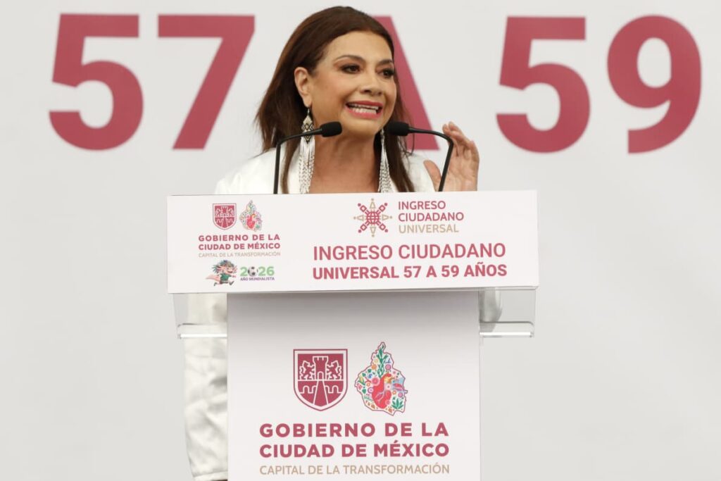 Clara Brugada afirmó que es el único programa en el país que reconoce el derecho a un ingreso económico garantizado por el Estado.