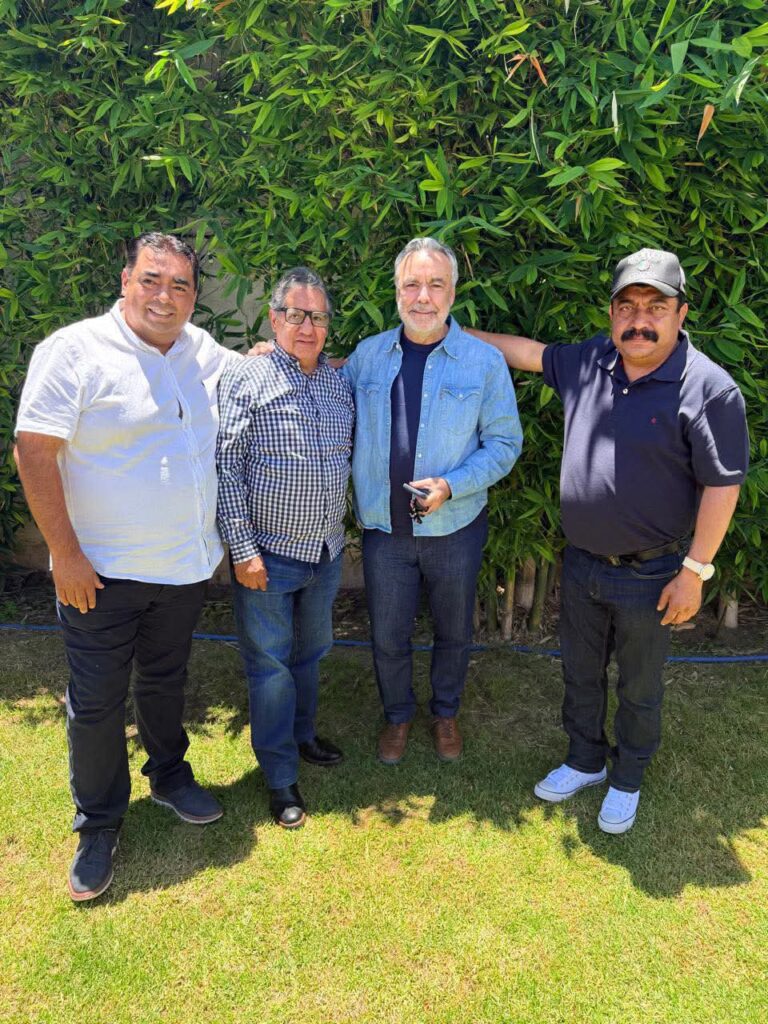 Alfonso Ramírez Cuéllar e Higinio Martínez se reúnen para fortalecer el proyecto de transformación en el Estado de México.