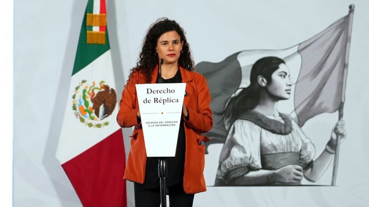 La consejera jurídica del Ejecutivo Federal, Luisa María Alcalde Luján, aclaró inquietudes sobre la consulta pública del Derecho de las Audiencias.