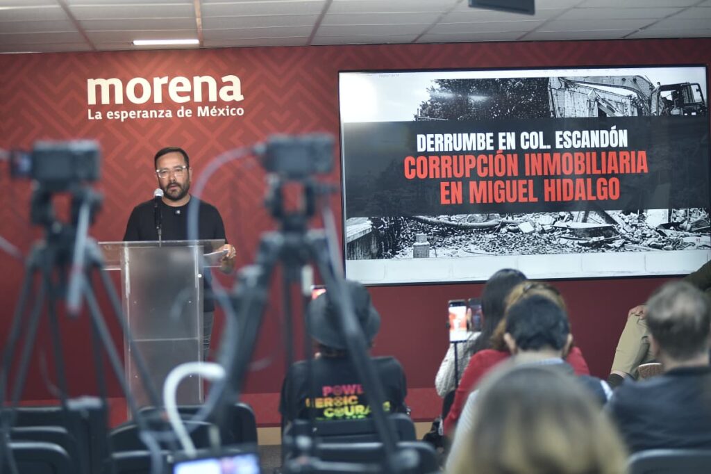 El diputado Víctor Hugo Romo anunció que el Grupo Parlamentario de Morena presentará una denuncia penal.