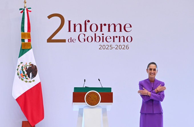 “Mientras yo tenga el honor de servir como Presidenta de la República, defenderé con toda firmeza nuestra soberanía, nuestra dignidad y nuestra independencia. Porque México es un país soberano y la soberanía no se negocia, no se entrega y no se comparte”, destacó.