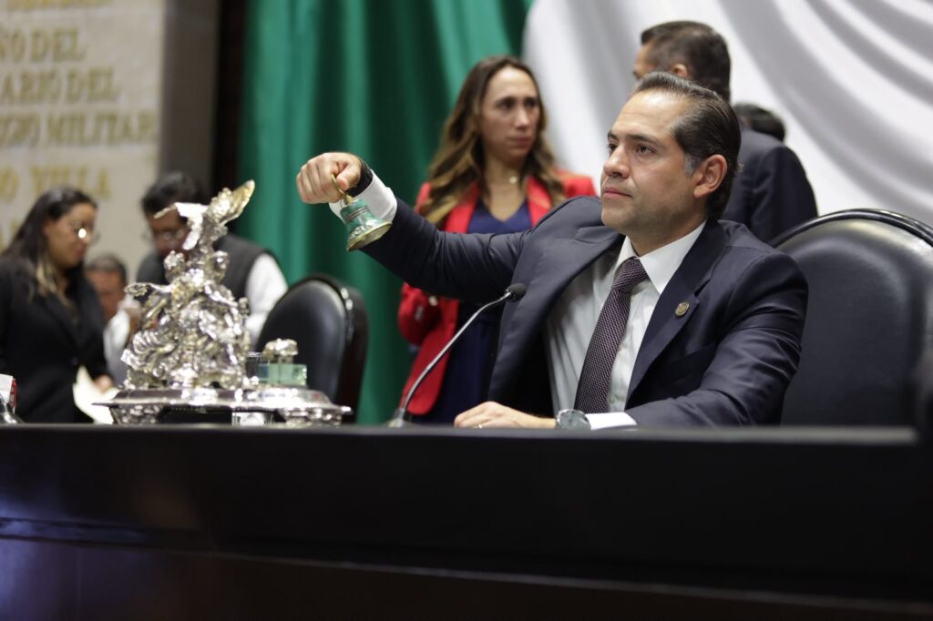 El presidente de la Mesa Directiva de la Cámara de Diputados, Raúl Bolaños-Cacho Cué.