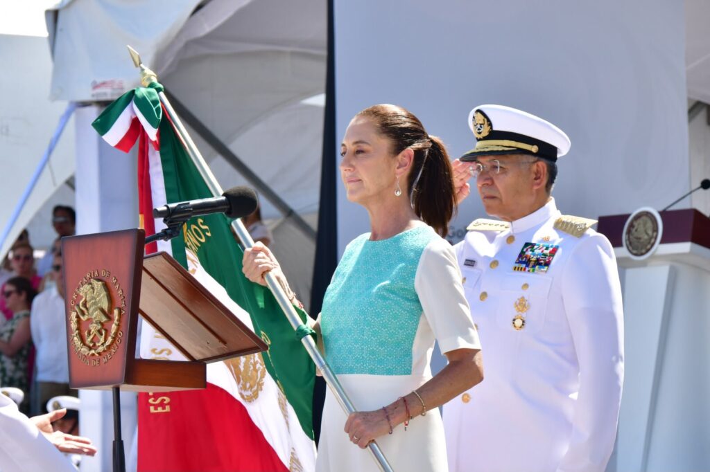 Gracias por defender nuestra soberanía: Presidenta Sheinbaum, en el 205 Aniversario de la Armada de México y a 202 años de la Constitución de 1824.